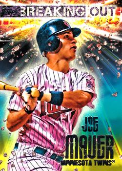 2014 Topps Opening Day - Breaking Out #BO-9 Joe Mauer Front