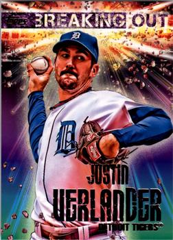 2014 Topps Opening Day - Breaking Out #BO-17 Justin Verlander Front