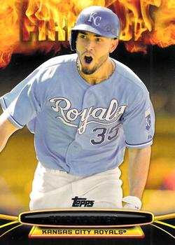 2014 Topps Opening Day - Fired Up #UP-16 Eric Hosmer Front