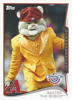 2014 Topps Opening Day - Mascots #M-18 Baxter the Bobcat Front
