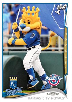 2014 Topps Opening Day - Mascots #M-1 Sluggerrr Front