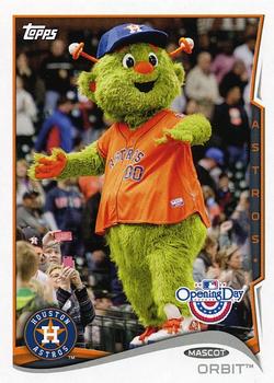 2014 Topps Opening Day - Mascots #M-2 Orbit Front