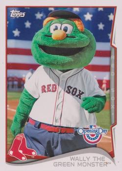2014 Topps Opening Day - Mascots #M-12 Wally The Green Monster Front