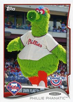 2014 Topps Opening Day - Mascots #M-13 Phillie Phanatic Front