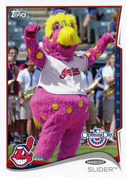 2014 Topps Opening Day - Mascots #M-19 Slider Front