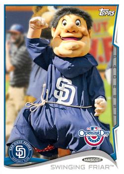 2014 Topps Opening Day - Mascots #M-22 Swinging Friar Front