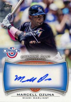 2014 Topps Opening Day #ODA-MO Marcell Ozuna Front