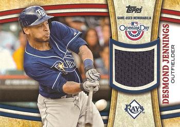 2014 Topps Opening Day - Relics #ODR-DJ Desmond Jennings Front