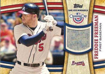 2014 Topps Opening Day - Relics #ODR-FF Freddie Freeman Front