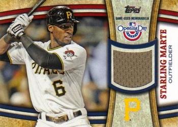 2014 Topps Opening Day - Relics #ODR-SM Starling Marte Front