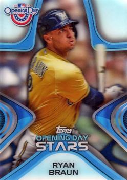 2014 Topps Opening Day - Opening Day Stars #ODS-5 Ryan Braun Front