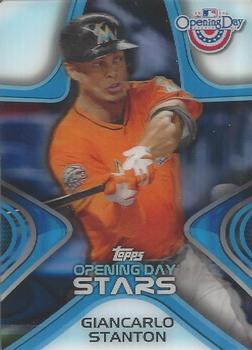 2014 Topps Opening Day - Opening Day Stars #ODS-23 Giancarlo Stanton Front