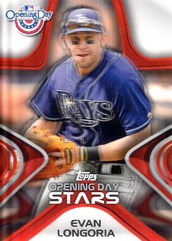 2014 Topps Opening Day - Opening Day Stars #ODS-24 Evan Longoria Front