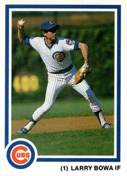 1985 7-Up Chicago Cubs #NNO Larry Bowa Front