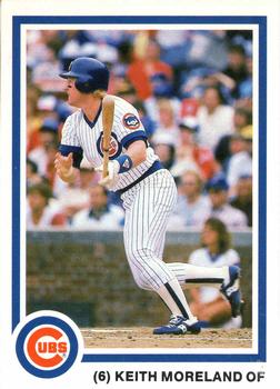 1985 7-Up Chicago Cubs #NNO Keith Moreland Front