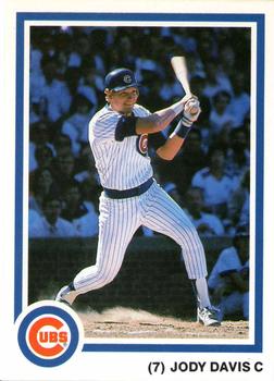 1985 7-Up Chicago Cubs #NNO Jody Davis Front