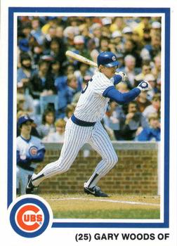 1985 7-Up Chicago Cubs #NNO Gary Woods Front
