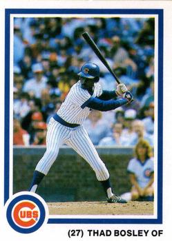 1985 7-Up Chicago Cubs #NNO Thad Bosley Front