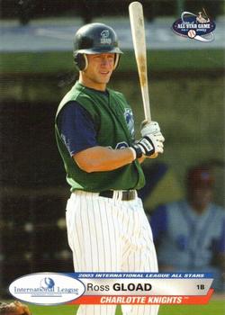 2003 Choice International League All-Stars #19 Ross Gload Front