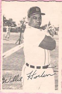 1969 O-Pee-Chee - Deckle #NNO Willie Horton Front