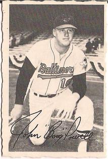 1969 O-Pee-Chee - Deckle #NNO Boog Powell Front