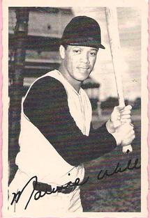 1969 O-Pee-Chee - Deckle #NNO Maury Wills Front
