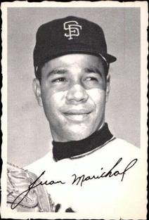 1969 O-Pee-Chee - Deckle #NNO Juan Marichal Front