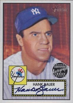 2001 Topps Heritage - Autographs #THA-HB Hank Bauer Front
