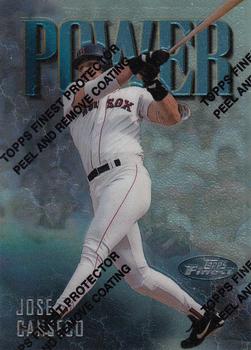 1997 Finest #101 Jose Canseco Front