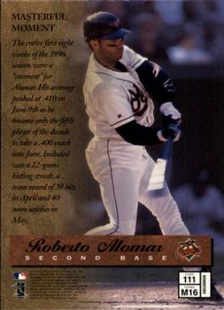 1997 Finest #111 Roberto Alomar Back