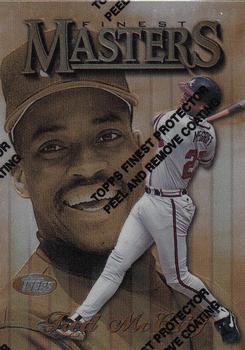 1997 Finest #186 Fred McGriff Front