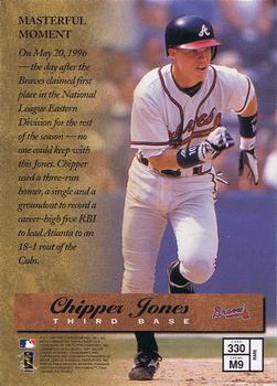 1997 Finest #330 Chipper Jones Back