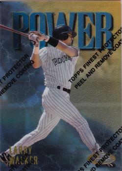 1997 Finest #335 Larry Walker Front