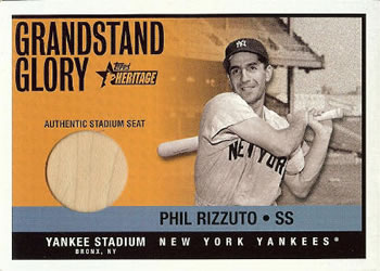 2001 Topps Heritage - Grandstand Glory #THGG-PR Phil Rizzuto Front