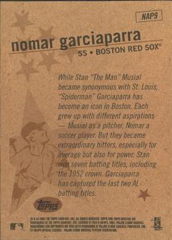 2001 Topps Heritage - New Age Performers #NAP9 Nomar Garciaparra Back