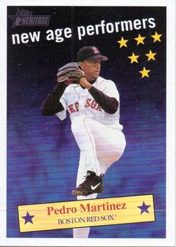 2001 Topps Heritage - New Age Performers #NAP12 Pedro Martinez Front