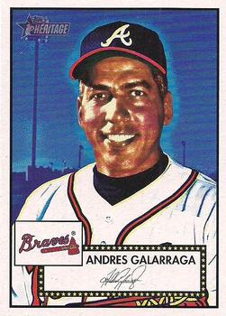 2001 Topps Heritage - Pre-Production #PP2 Andres Galarraga Front