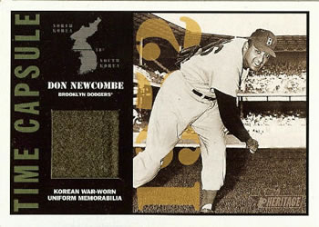 2001 Topps Heritage - Time Capsule #THTC-DN Don Newcombe Front