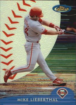 2000 Finest - Refractors #39 Mike Lieberthal Front
