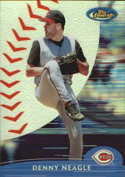 2000 Finest - Refractors #182 Denny Neagle Front