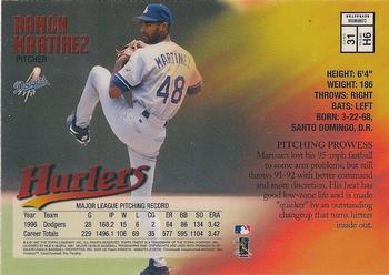 1997 Finest - Refractors #31 Ramon Martinez Back