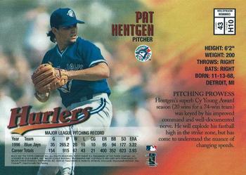1997 Finest - Refractors #43 Pat Hentgen Back