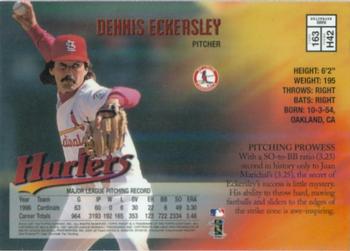 1997 Finest - Refractors #163 Dennis Eckersley Back