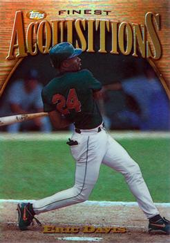 1997 Finest - Refractors #260 Eric Davis Front