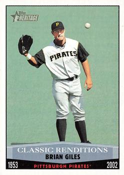 2002 Topps Heritage - Classic Renditions #CR-2 Brian Giles Front