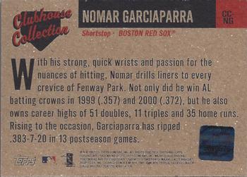 2002 Topps Heritage - Clubhouse Collection #CC-NG Nomar Garciaparra Back
