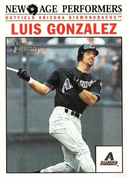 2002 Topps Heritage - New Age Performers #NA-1 Luis Gonzalez Front