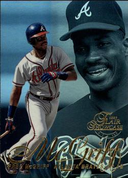 1997 Flair Showcase #127 Fred McGriff Front