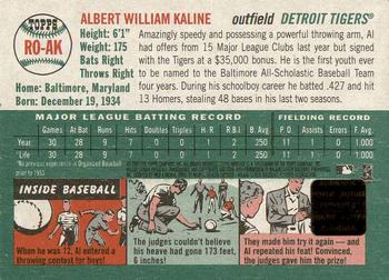 2003 Topps Heritage - Real One Autographs Red Ink #RO-AK Al Kaline Back