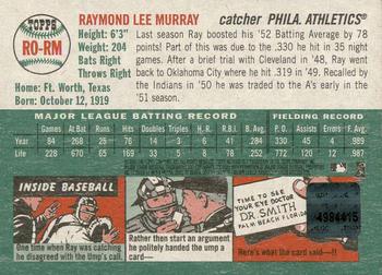 2003 Topps Heritage - Real One Autographs Red Ink #RO-RM Ray Murray Back